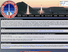 Tablet Screenshot of calgaryrocketry.org